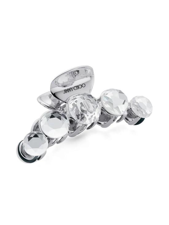 26FW 지미추 헤어 액세서리 CLAW HAIR CLIP DCI SILVER - JIMMY CHOO