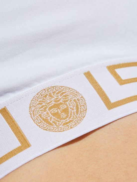26FW 베르사체 브라 AUD01039 1A10011 A1001 OPTICAL WHITE - VERSACE