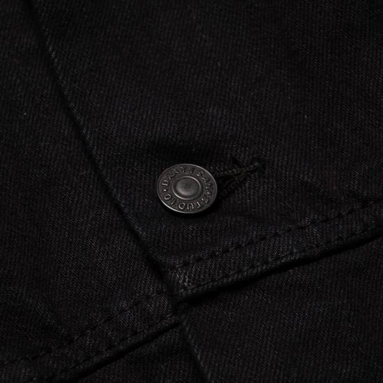  스튜디오 다치산 데님 자켓 스튜디오 다르티잔 D4609 13.5oz "쿠로조메" 오버다이드 인디고 셀비지 재킷 - STUDIO D'ARTISAN