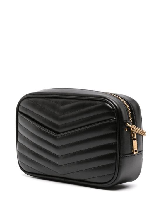 26FW 생로랑 퀼티드 레더 루 미니백 748849 DV707 1000 NERO - SAINT LAURENT