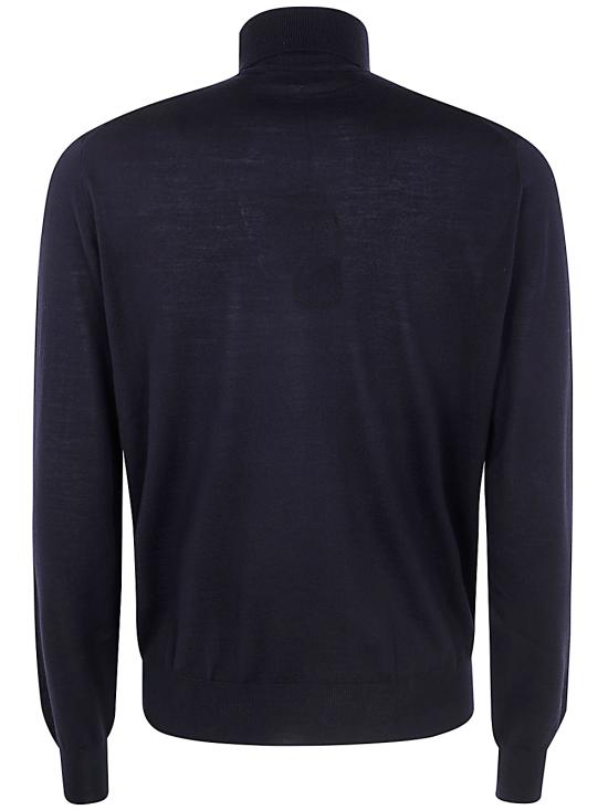 26FW 필리포 드 로렌티스 터틀넥 DV1ML RM16R 095 890 BLUE - FILIPPO DE LAURENTIIS