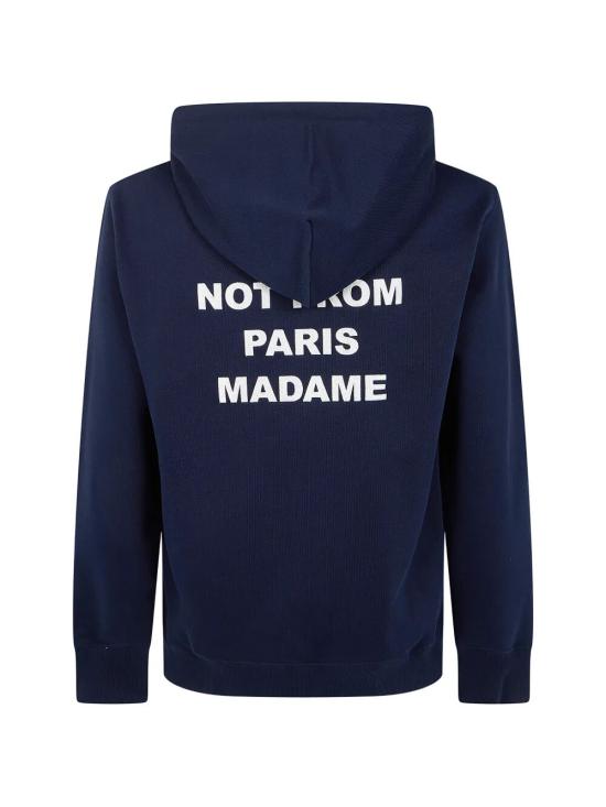 26FW 드롤드무슈 후드 티셔츠 PERM HO162 CO127 099 NAVY - DROLE DE MONSIEUR