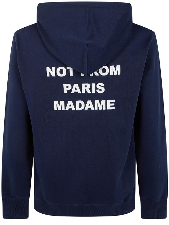 26FW 드롤드무슈 후드 티셔츠 PERM HO162 CO127 099 NAVY - DROLE DE MONSIEUR