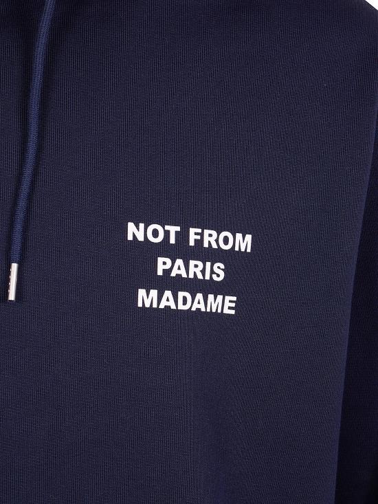 26FW 드롤드무슈 후드 티셔츠 PERM HO162 CO127 099 NAVY - DROLE DE MONSIEUR
