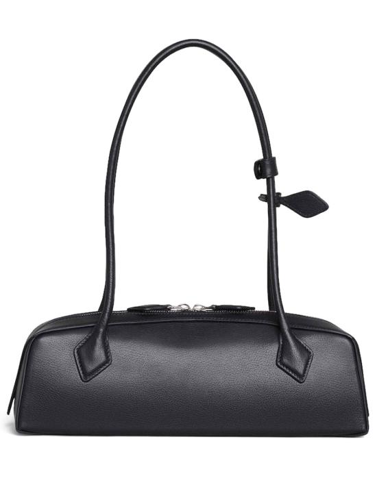 26FW 알라이아 르 테켈 미디움 레더 숄더백 AA1S06033CA212 999 NOIR - ALAIA