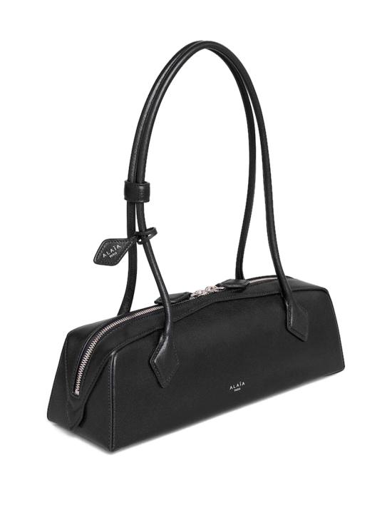 26FW 알라이아 르 테켈 미디움 레더 숄더백 AA1S06033CA212 999 NOIR - ALAIA