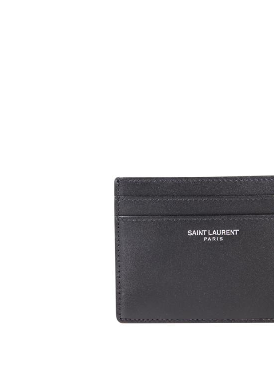 26FW 생로랑 스무스 레더 파리 카드 케이스 375946 0U90N 1000 NERO - SAINT LAURENT