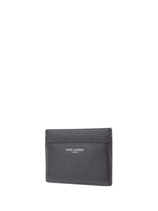 26FW 생로랑 스무스 레더 파리 카드 케이스 375946 0U90N 1000 NERO - SAINT LAURENT
