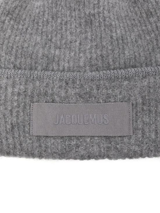 26FW 자크뮈스 비니 ACU00666AK00227 970 DARK GREY - JACQUEMUS