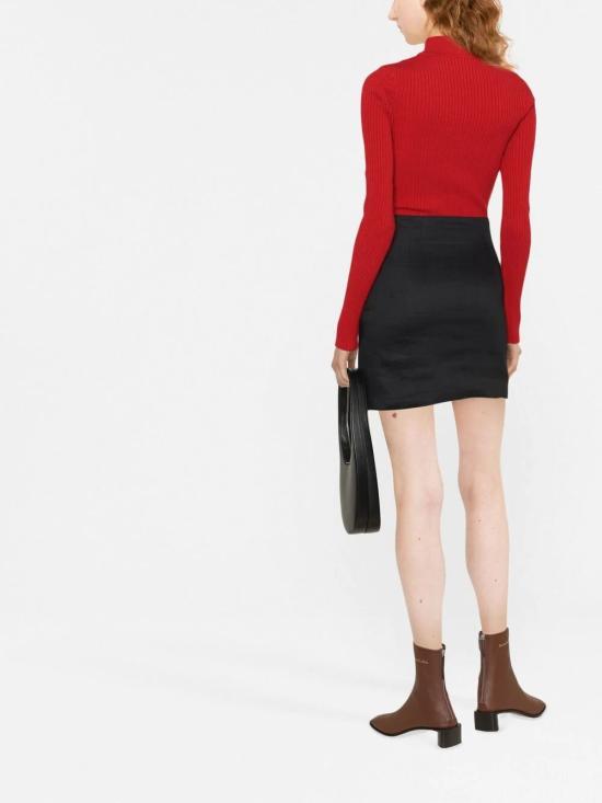 26FW 쿠레쥬 터틀넥 PERMPU022FI0001 4034 RED - COURREGES