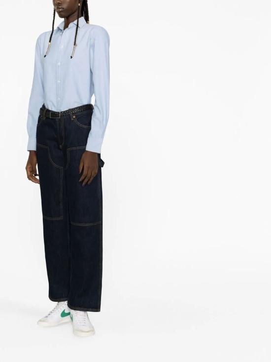 26FW 폴로 랄프로렌 포니 로고 옥스포드 셔츠 211891377 001 BSR BLUE - POLO RALPH LAUREN