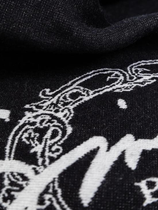 26FW 지방시 머플러/스카프 710003951001 098 BLACK WHITE - GIVENCHY