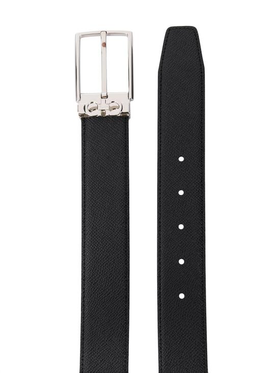26FW 살바토레 페라가모 리버시블 어드저스터블 간치니 벨트 67A037 0708206 NERO T MORO - SALVATORE FERRAGAMO