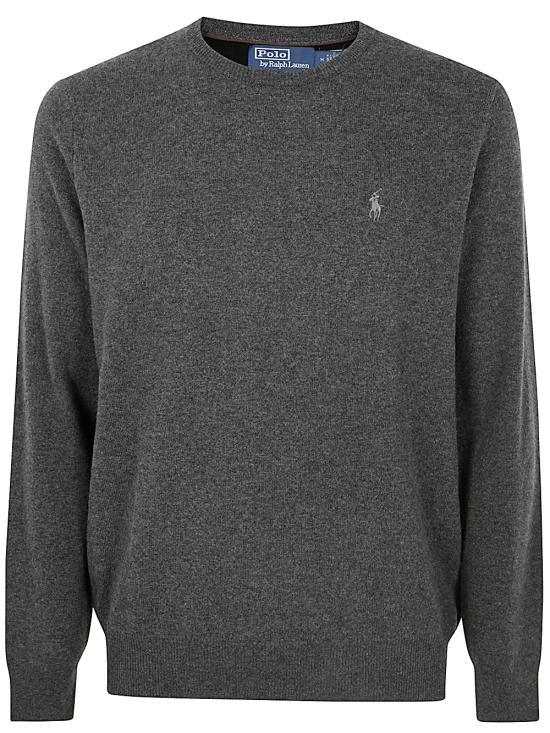 26FW 폴로 랄프로렌 스웨터 710 876714 008 095 DARK CHARCOAL HEATHER