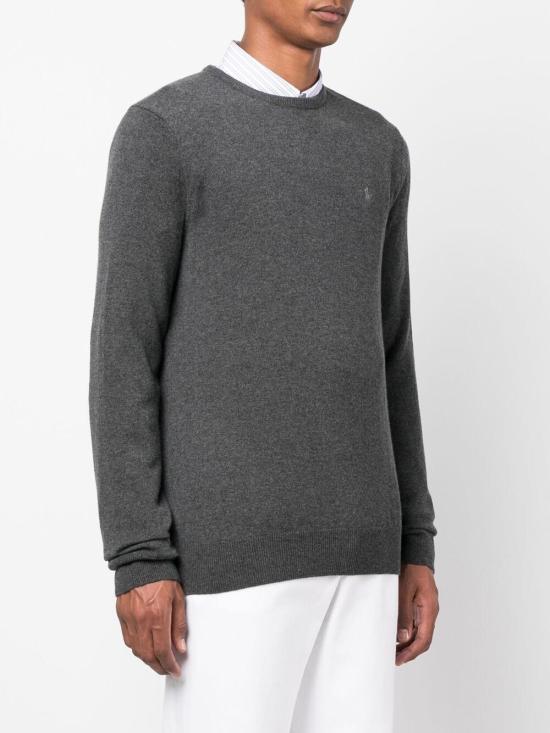 26FW 폴로 랄프로렌 스웨터 710 876714 008 095 DARK CHARCOAL HEATHER - POLO RALPH LAUREN