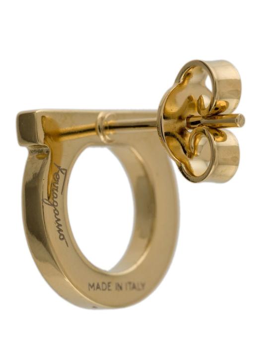 26FW 살바토레 페라가모 이어링 760122 0696573 CRYSTAL ORO - SALVATORE FERRAGAMO