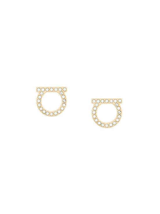 26FW 살바토레 페라가모 이어링 760122 0696573 CRYSTAL ORO