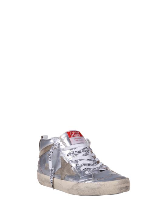26FW 골든구스 미드 스타 스니커즈 GWF00122 F002794 70216 SILVER TAUPE - GOLDEN GOOSE