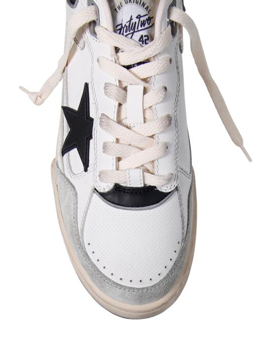 26FW 골든구스 FORTY 2 스니커즈 GMF00630 F005745 11395 WHITE BLACK BEIGE - GOLDEN GOOSE
