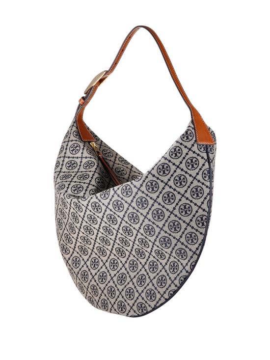 26FW 토리버치 T 모노그램 벌룬 백 177028 405 TORY NAVY - TORY BURCH