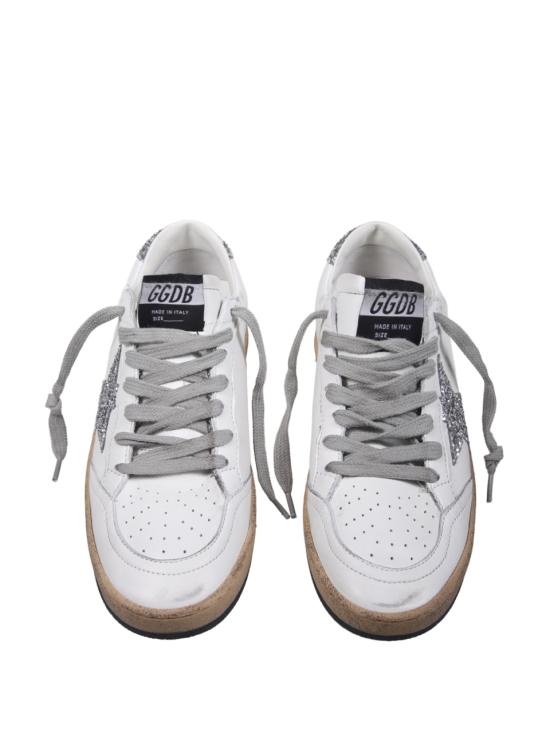 26FW 골든구스 글리터 스타 볼스타 스니커즈 GWF00117 F003773 11325 WHITE SILVER - GOLDEN GOOSE