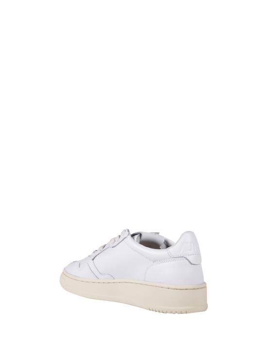 26FW 오트리 메달리스트 로우 레더 스니커즈 AULW LL15 LL15 WHITE - AUTRY