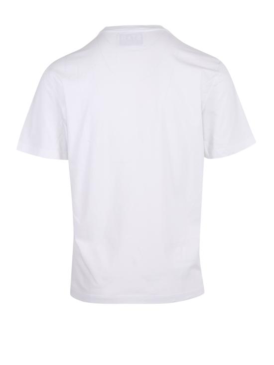 26FW 골든구스 반팔 티셔츠 GMP01220 P000593 10364 OPTIC WHITE BLACK - GOLDEN GOOSE