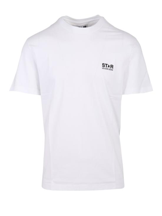 26FW 골든구스 반팔 티셔츠 GMP01220 P000879 10283 WHITE BLACK