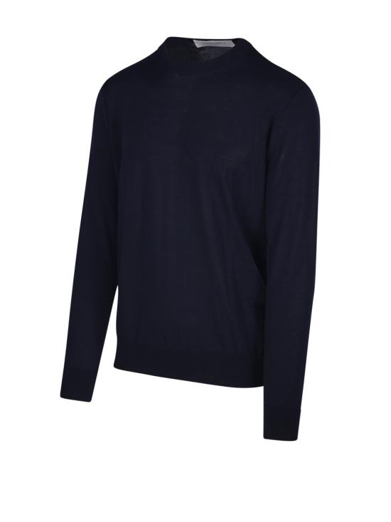 26FW 골든구스 라운드넥 스웨터 GMP00947 P000665 50501 NAVY - GOLDEN GOOSE