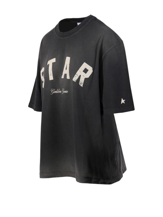 26FW 골든구스 반팔 티셔츠 GUP01873 P002419 60666 CHARCOAL - GOLDEN GOOSE
