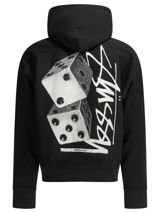 26FW 스투시 후드 티셔츠 19751870001 Black - STUSSY