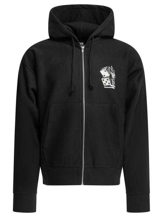 26FW 스투시 후드 티셔츠 19751870001 Black