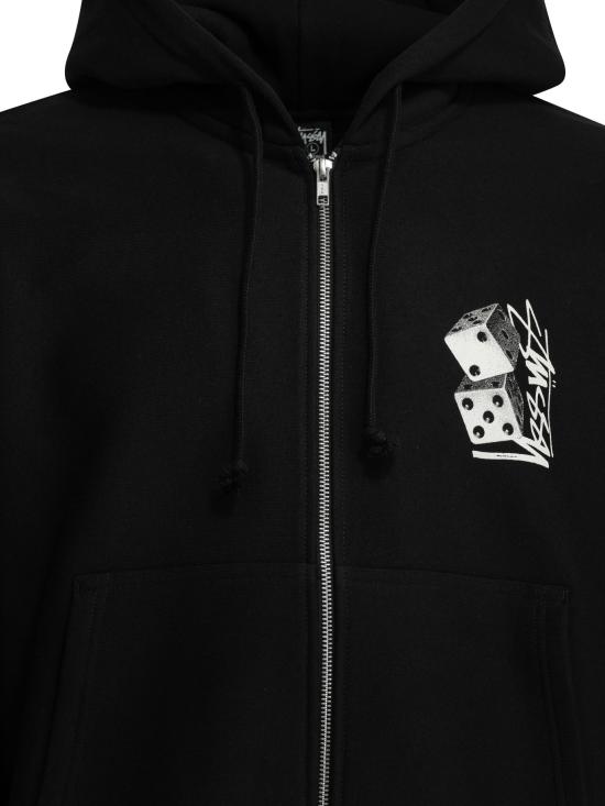 26FW 스투시 후드 티셔츠 19751870001 Black - STUSSY