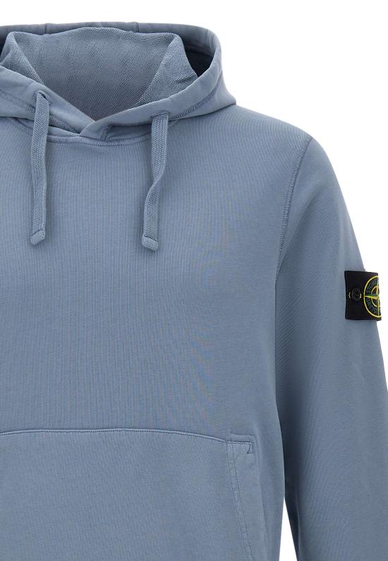 26SS 스톤 아일랜드 후드 티셔츠 6100062S0051 V0024 LIGHT BLUE - STONE ISLAND