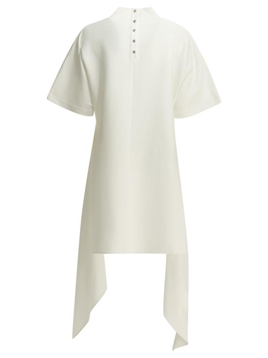 26FW 알라이아 반팔 티셔츠 AA9I0031J095D000 White - ALAIA