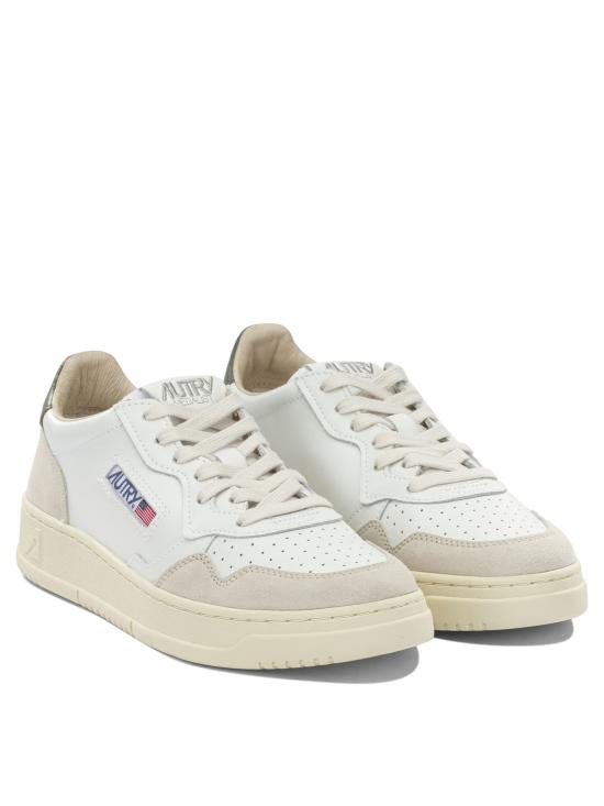 26FW 오트리 메달리스트 로우 스니커즈 AULMLS17 White - AUTRY