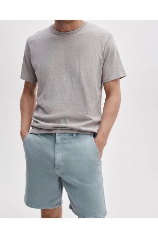  랙앤본 데님 숏팬츠 Rag & Bone 클래식 에어로 스트레치 쇼츠 미스트 - RAG & BONE