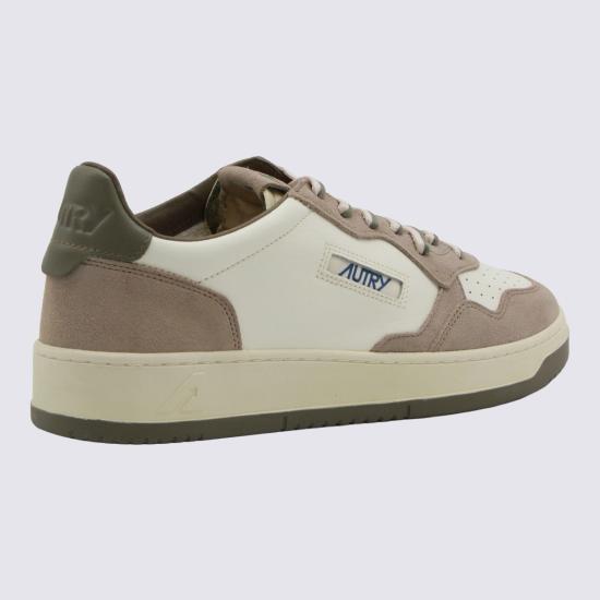 26FW 오트리 메달리스트 로우 스니커즈 AULM BW07 WHITE LICORICE - AUTRY