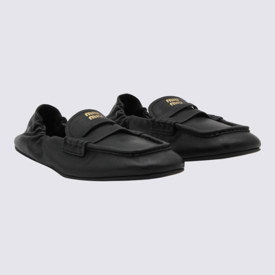 26FW 미우미우 로퍼 5D341EFD005 EFXF0002 Nero - MIU MIU