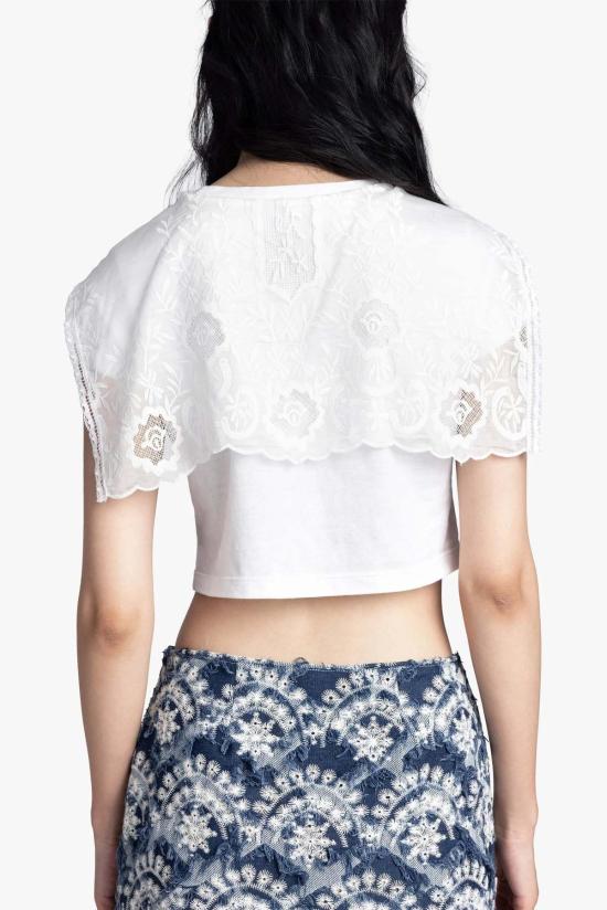  안나 수이 반팔 티셔츠 A426A21 WHITE - ANNA SUI