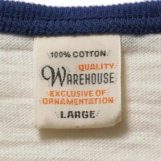  웨어하우스 반팔 티셔츠 앤컴퍼니 상품번호 4059 T 베이 링거 티셔츠 - WAREHOUSE