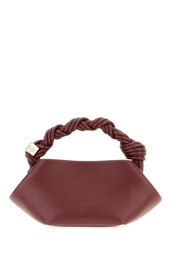 26FW 가니 미니 부 백 A69475894 436 BURGUNDY - GANNI