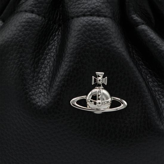 26FW 비비안웨스트우드 숄더백 4C03000CU S000DN403 Black - VIVIENNE WESTWOOD