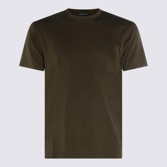26FW 톰포드 반팔 티셔츠 JCS004 JMT012GAV LEAD GREY