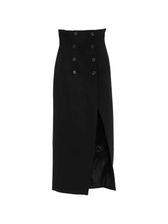 26FW 케이트 미디 스커트 41914114W4114 200 BLACK