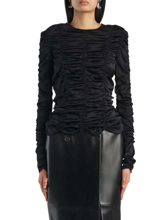 26FW 케이트 긴팔 티셔츠 24883029W3029 200 BLACK - KHAITE