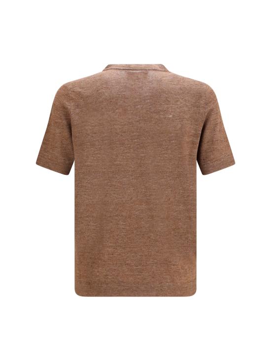 26SS 브루넬로 쿠치넬리 반팔 티셔츠 M2L00340 C7942 BROWN - BRUNELLO CUCINELLI