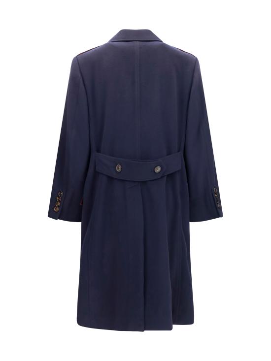26FW 브루넬로 쿠치넬리 코트 MV4679141 CJC20 BLUE - BRUNELLO CUCINELLI