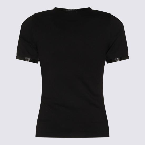26FW 쿠레쥬 반팔 티셔츠 326JTS017 JS03119999 BLACK - COURREGES