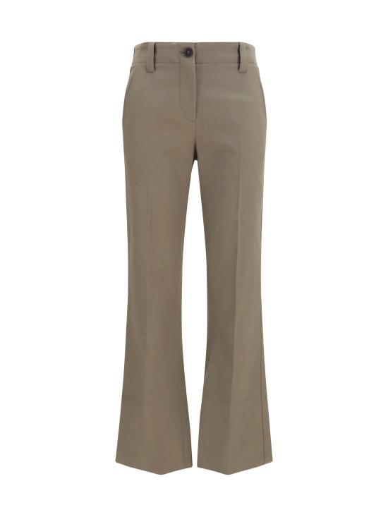 26SS 브루넬로 쿠치넬리 스트레이트 팬츠 MA126P8854 C9253 BROWN